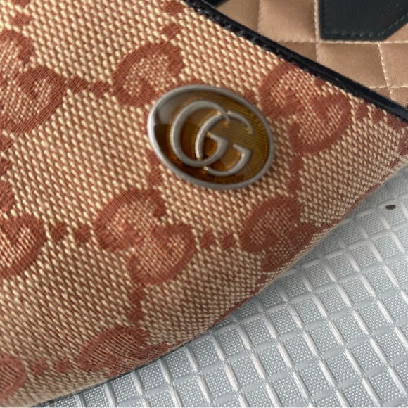 GUCCI GG Monogram Womens LA Dodgers Mule Slides Beige Ruggine - Picture 7 of 9